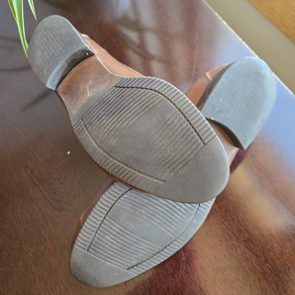 Vintage Easy Spirit Brown Leather Horsebit Loafers - Size 8/8.5 - Picture 7 of 10